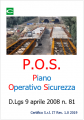 Modello Piano Operativo di Sicurezza POS
