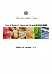 Piano di Controllo Nazionale Pluriennale DGISAN 2020/2022 - Relazione annuale
