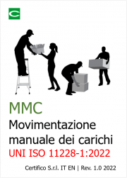 (MMC) Movimentazione manuale dei carichi | UNI ISO 11228-1:2022