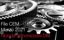 Norme armonizzate Direttiva macchine Marzo 2021: il File CEM Norme armonizzate Direttiva macchine Marzo 2021: il File CEM