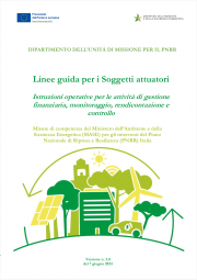 PNRR - Linee guida per i Soggetti attuatori MASE (v2.0 del 07.06.2024)