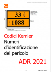 ADR 2021: Aggiornamento Kemler