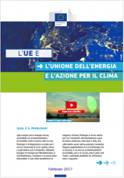 L’UE e l’unione dell’energia e l’azione per il clima L’UE e l’unione dell’energia e l’azione per il clima