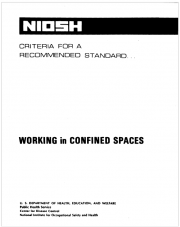 NIOSH No 80‐106 Working in Confinated Spaces NIOSH No 80‐106 Working in Confinated Spaces