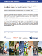 UNI/PdR 95.3:2020 | Misure COVID-19 parchi divertimento