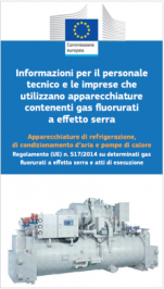 Informazioni personale e imprese per gas fluorurati Informazioni personale e imprese per gas fluorurati