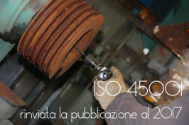 ISO 45001: Pubblicazione rinviata al 2017 ISO 45001: Pubblicazione rinviata al 2017