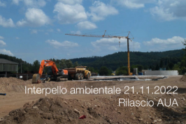 Interpello ambientale 21.11.2022 - Rilascio autorizzazioni uniche ambientali