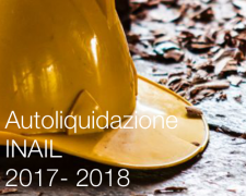 INAIL | Autoliquidazione annuale dei premi 2017/2018