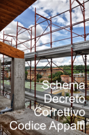 Schema Decreto Correttivo Codice Appalti D.Lgs. 50/2016 Schema Decreto Correttivo Codice Appalti D.Lgs. 50/2016