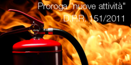 Proroga antincendio 