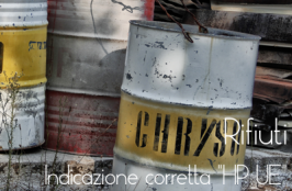 Regolamento (UE) 2015/2002: dicitura rifiuti pericolosi Regolamento (UE) 2015/2002: dicitura rifiuti pericolosi