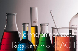 Norme armonizzate REACH Gennaio 2016 Norme armonizzate REACH Gennaio 2016