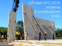 Approvazione della Circolare illustrativa NTC 2018