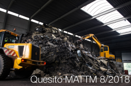 Quesito MATTM 8/2018 - cessazione qualifica rifiuto conglomerato bituminoso Quesito MATTM 8/2018 - cessazione qualifica rifiuto conglomerato bituminoso