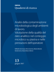Analisi della contaminazione microbiologica degli ambienti di lavoro Analisi della contaminazione microbiologica degli ambienti di lavoro