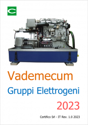 Vademecum Gruppi elettrogeni Vademecum Gruppi elettrogeni