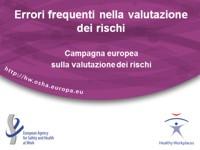 OSHA - Valutazione dei Rischi - Errori frequenti OSHA - Valutazione dei Rischi - Errori frequenti