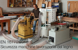 UNI EN 16770:2018 | Sicurezza macchine lavorazione del legno UNI EN 16770:2018 | Sicurezza macchine lavorazione del legno