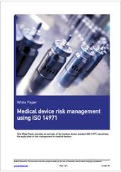 ISO 14971: Medical devices - Application of risk management to medical devices ISO 14971: Medical devices - Application of risk management to medical devices