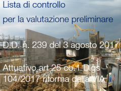 Decreto direttoriale n. 239 del 3 agosto 2017