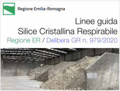 Linee guida lavoratori esposti a Silice Cristallina Respirabile ER