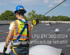 UNI EN 360:2024 | Dispositivi anticaduta di tipo retrattile
