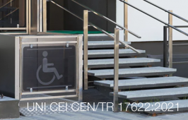 UNI CEI CEN/TR 17622:2021 / Valutazione di conformità accessibilità ambiente costruito