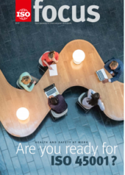 Health and safety at work - Are you ready for ISO 45001?