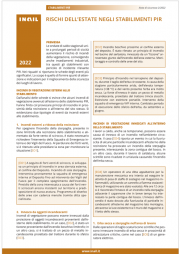 Rischi dell'estate negli stabilimenti Pir