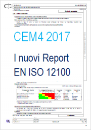 CEM4 2017: i nuovi report EN ISO 12100 CEM4 2017: i nuovi report EN ISO 12100