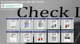 Check-list a schede Movimentazione Manuale dei Carichi - AUSL Reggio Emilia Check-list a schede Movimentazione Manuale dei Carichi - AUSL Reggio Emilia