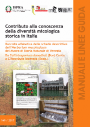 Contributo conoscenza diversità micologica storica in Italia Contributo conoscenza diversità micologica storica in Italia