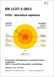 EN 1127-1:2011 Prevenzione e Protezione contro l’esplosione ATEX - Testo Requisiti EN 1127-1:2011 Prevenzione e Protezione contro l’esplosione ATEX - Testo Requisiti