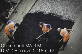 Chiarimenti MATTM D.M. 28 marzo 2018 n. 69 Chiarimenti MATTM D.M. 28 marzo 2018 n. 69