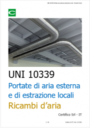 UNI 10339:1995 UNI 10339:1995