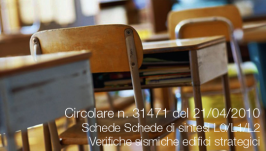 Verifiche sismiche di edifici strategici e rilevanti ai fini del collasso Verifiche sismiche di edifici strategici e rilevanti ai fini del collasso