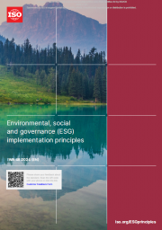 IWA 48:2024 Framework for implementing ESG principles IWA 48:2024 Framework for implementing ESG principles