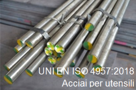 UNI EN ISO 4957:2018 | Acciai per utensili UNI EN ISO 4957:2018 | Acciai per utensili