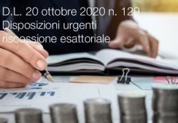 Decreto-Legge 20 ottobre 2020 n. 129 
