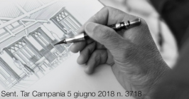 Sentenza Tar Campania 5 giugno 2018 n. 3718