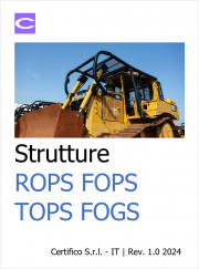 Strutture ROPS / FOPS / TOPS / FOGS Strutture ROPS / FOPS / TOPS / FOGS