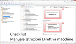 Checklist Manuale Istruzioni Direttiva macchine Checklist Manuale Istruzioni Direttiva macchine