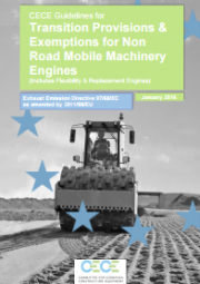 Transition Provisions & Exemptions for Non Road Mobile Machinery Engines Transition Provisions & Exemptions for Non Road Mobile Machinery Engines