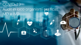 COVID-19 | Audit in loco organismi notificati MD e IVD