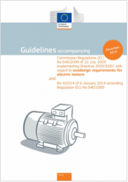 Guidelines ecodesign requirements for Electric Motor Guidelines ecodesign requirements for Electric Motor