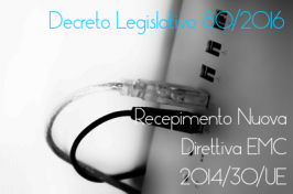 Decreto Legislativo 80/2016 EMC Decreto Legislativo 80/2016 EMC