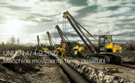 UNI EN 474-9:2022 - Macchine movimento terra: posatubi