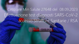 Circolare Min Salute n. 27648 dell'08 Settembre 2023