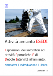Attività Sporadiche Esposizione amianto Attività Sporadiche Esposizione amianto